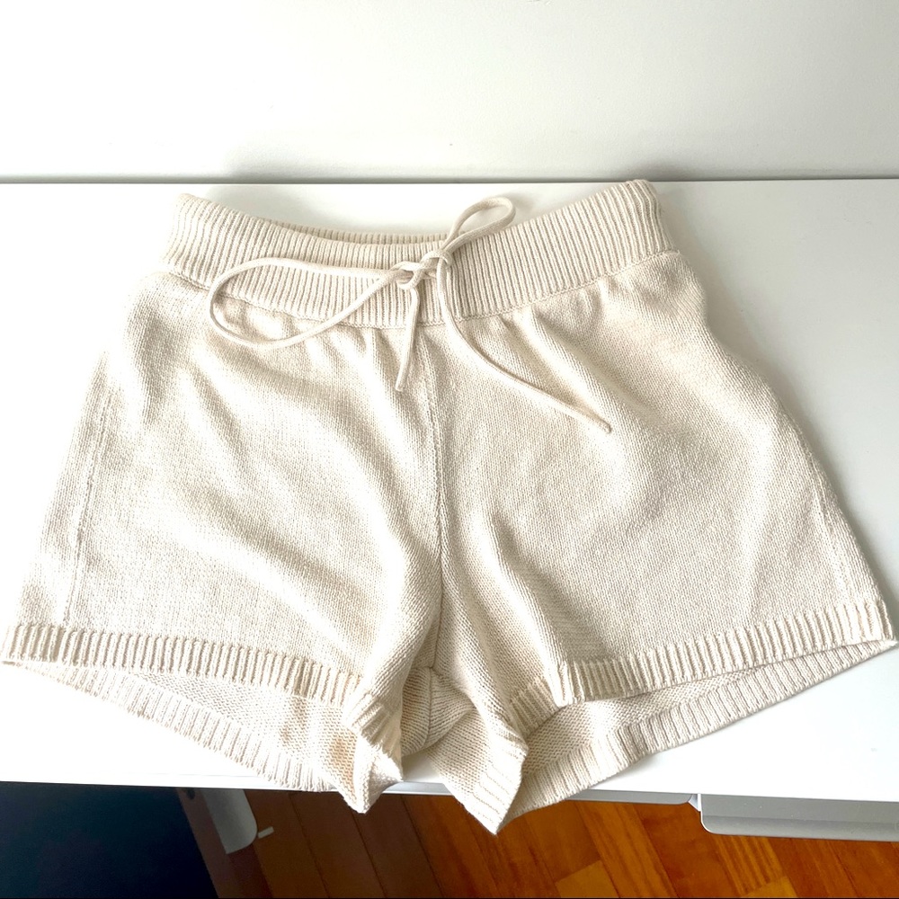 REFORMATION Pepe knit shorts